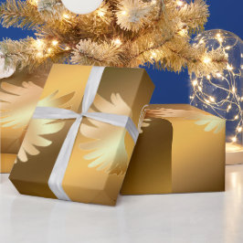 Papel De Presente Dourado