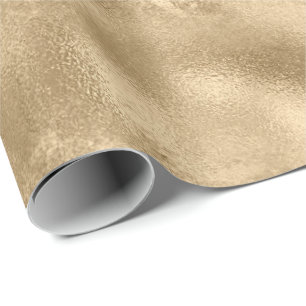 Papel De Presente Dourado antigo           