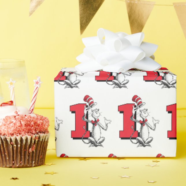 Papel De Presente Dr. Seuss - Personagens | Aniversário Infantil (Festa de aniversário)