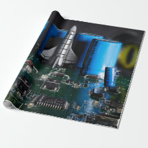 Dragão Observando Lançamento de Ônibus Espacial