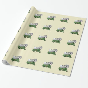 Papel De Presente Dragão Recém-Nascido