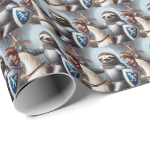 Papel De Presente Dragões de Combate de Lloth Knight