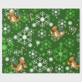 Papel De Presente dragon feux 