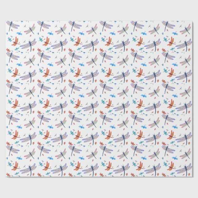 Papel De Presente Dragonfly Dragon Fly (Aberto)