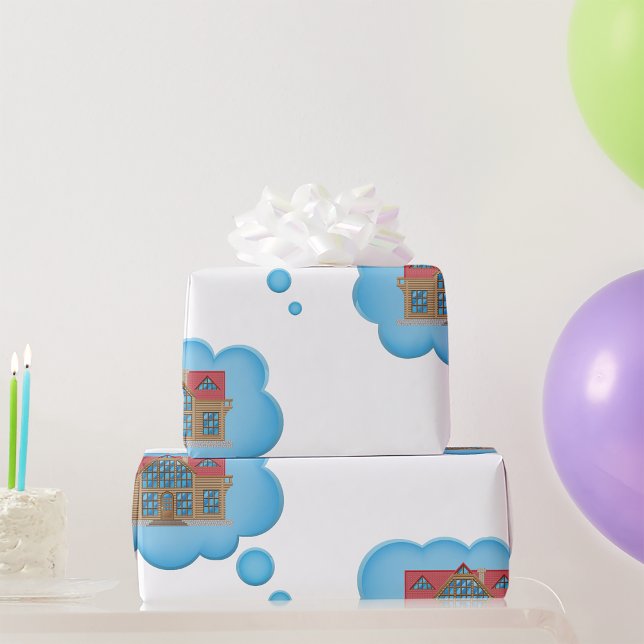 Papel De Presente Dream Home (Criador carregado)