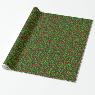 Papel De Presente drogas verdes vermelhas dos comprimidos