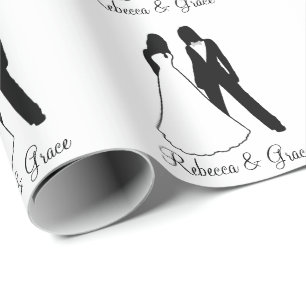Papel De Presente Duas noivas que Wedding