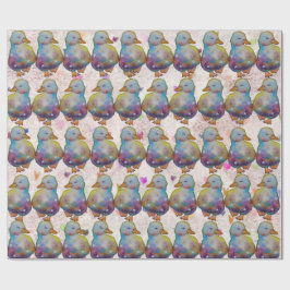 Papel De Presente Duck named Rainbow