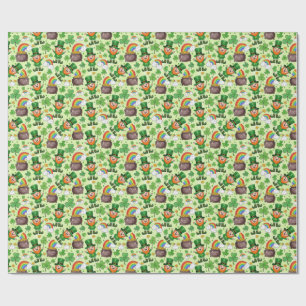 Papel De Presente duende dia de são patrício