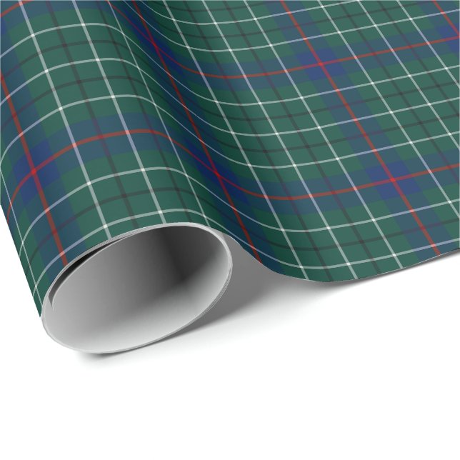 Papel De Presente Duncan Clan Tartan (Ponta do rolo)
