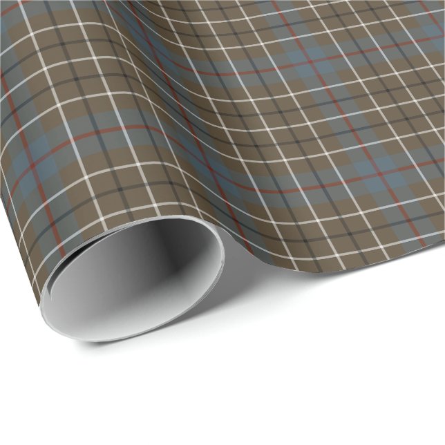 Papel De Presente Duncan Clan Weathered Tartan (Ponta do rolo)