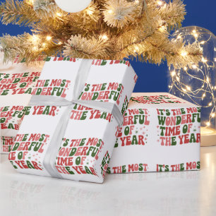 Papel De Presente É a época mais maravilhosa do Natal