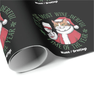 Papel De Presente É a época mais vin-íficante do ano