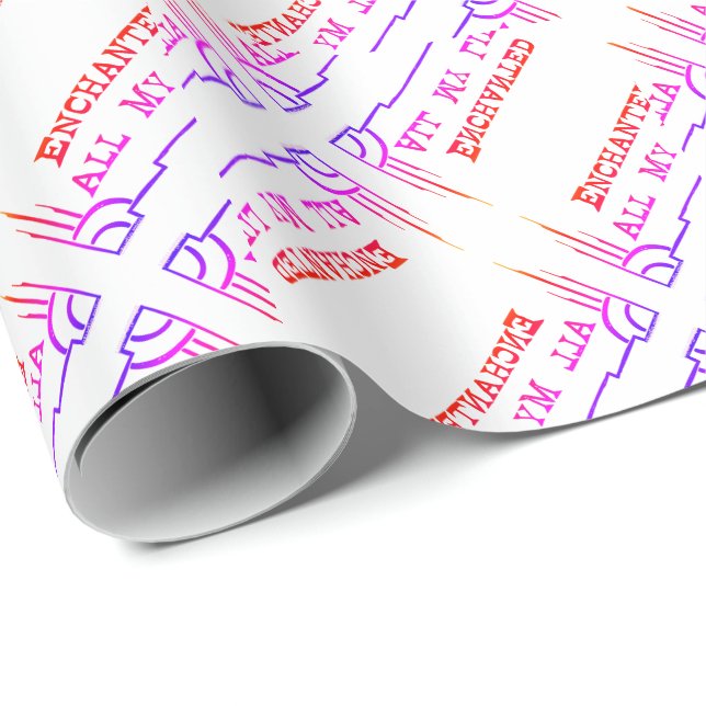 Papel De Presente e.a.m.l WRAPPING PAPER studio miiri (Ponta do rolo)