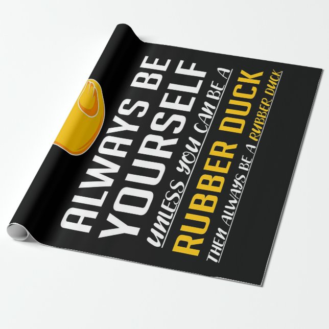 Papel De Presente e BatMan Duck (Desenrolado)