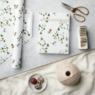 Papel De Presente É hora da neve!