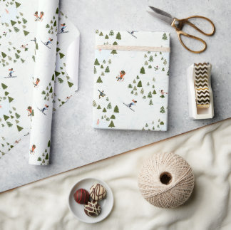 Papel De Presente É hora da neve!