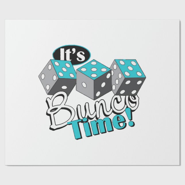 Papel De Presente É hora de Bunco! (Aberto)