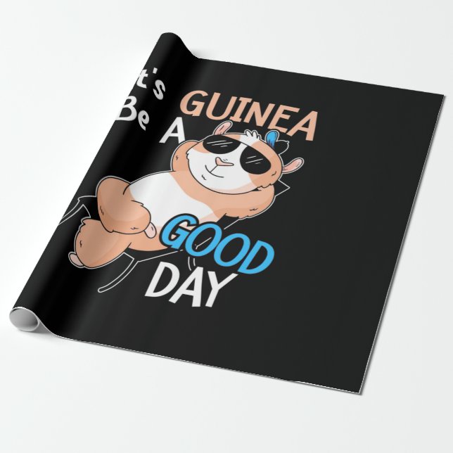 Papel De Presente É O Porco Da Guiné. (Desenrolado)