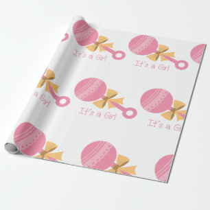 Papel De Presente É Uma Garota Rattle