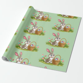 Papel De Presente Easter bunny