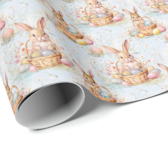 Papel De Presente Easter Bunny Wrapping Paper Collection (Ponta do rolo)