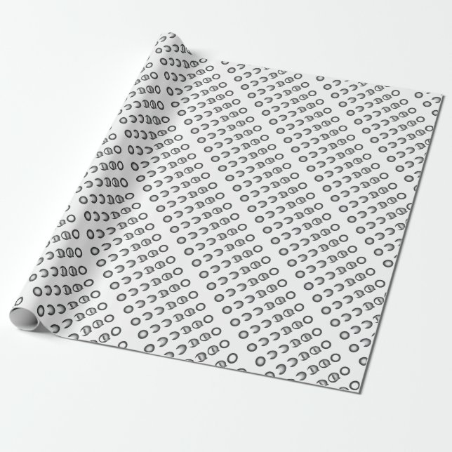 Papel De Presente eclipse lunar (Desenrolado)