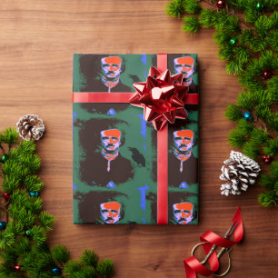 Papel De Presente Edgar Allan Poe Pop Art Wrappaper