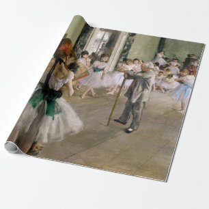 Papel De Presente Edgar Degas - A Aula de Dança