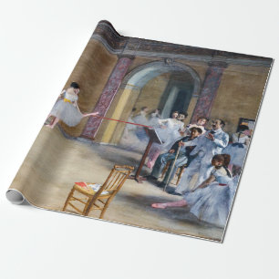 Papel De Presente Edgar Degas - Foyer de Dança, Ópera rue Le Peletie