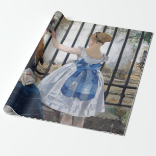 Papel De Presente Edouard Manet - A Via Ferroviária