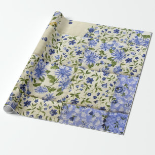 Papel De Presente Edredão de retalhos velha