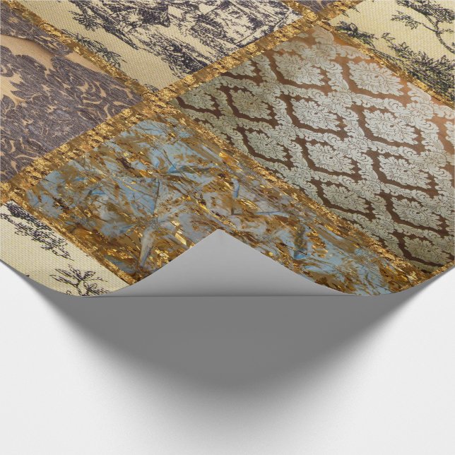 Papel De Presente Edredão elegante 15 de Capetian (Ponta)