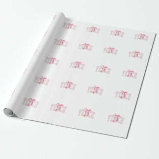 Papel De Presente Educadores de Design de Lápis do Arco Coquette