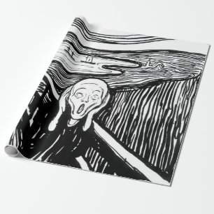 Papel De Presente Edvard Munch - A litografia do Gritar