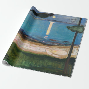 Papel De Presente Edvard Munch - Lua