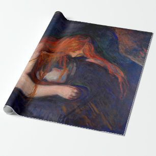 Papel De Presente Edvard Munch - Vampiro / Amor e Dor