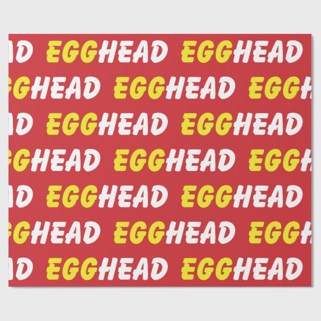 PAPEL DE PRESENTE EGGHEAD (Aberto)