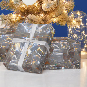 Papel De Presente Egleesia Elegant Chic Holiday