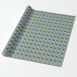 Papel De Presente Egret Lake Bird