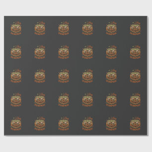 Papel De Presente Ei Abóbora Óculos de Halloween Jack Lantern Bigode