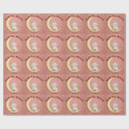 Papel De Presente Eid Al-Adha Mubarak Rosa