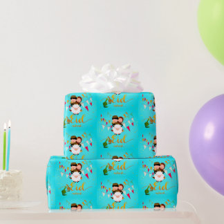 Papel De Presente Eid ul adha Wrapping Paper, Wrapping brilhante