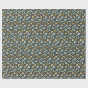 Papel De Presente Ela Era Uma Flor Selvagem Em Um Campo De Rosas