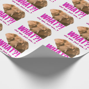 Papel De Presente Elefante O Que Você Acabou de Dizer?