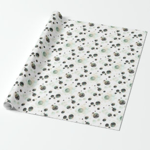Papel De Presente Elegância das BOLHAS alguma cor
