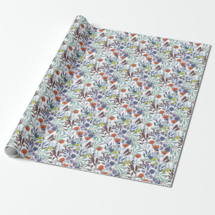 Papel De Presente Elegância Floral, Fundo de Abstrato Vintage.