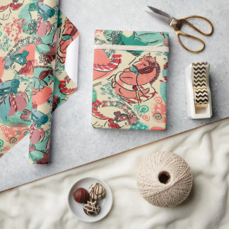 Papel De Presente Elegancia Oriental