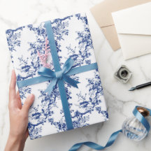 Elegância Toile Azul