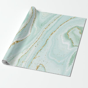 Papel De Presente elegante design de mármore líquido pintado à mão c